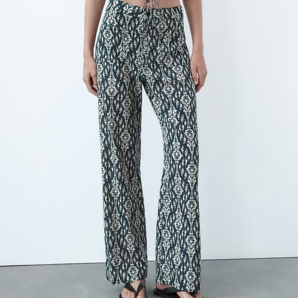 Zara Pants - Zara The Ava Pants Boho Trousers Size Medium New